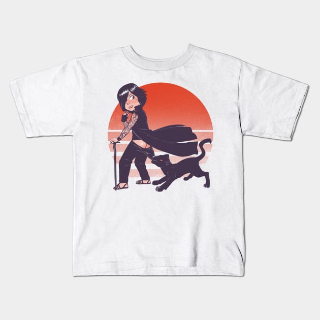 peachy Kids T-Shirt by inverts